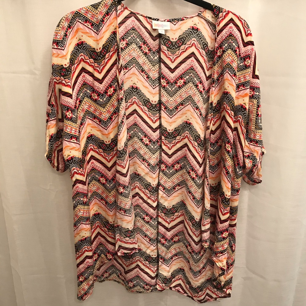 Lularoe Bianka Kimono Cover Up Girls Sz 3